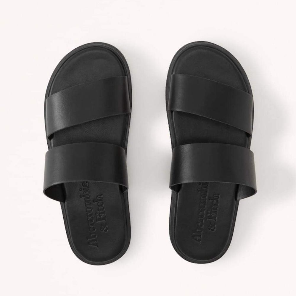 Abercrombie and Fitch Faux slide size XXL NWT